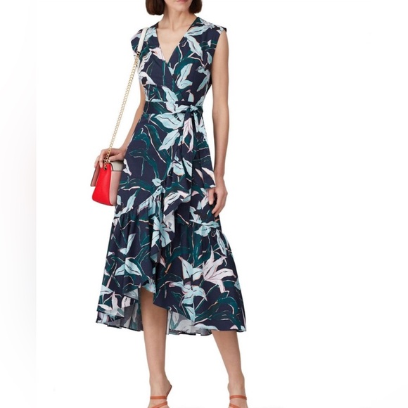 Tory Burch Dresses & Skirts - Tory Burch Bloom Print Wrap Dress
